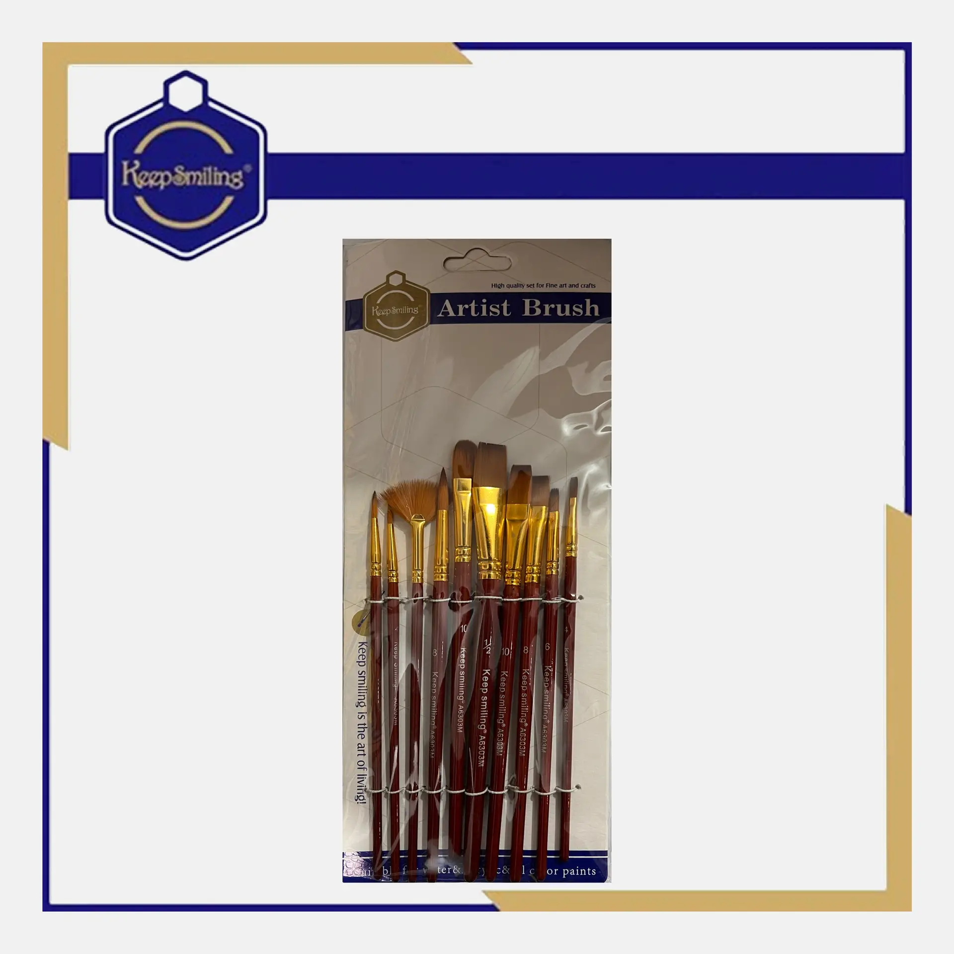 KeepSmiling Artist Brush Set A6303M