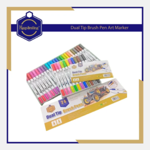 KeepSmiling Dual Tip Brush Pens – 24 Colors